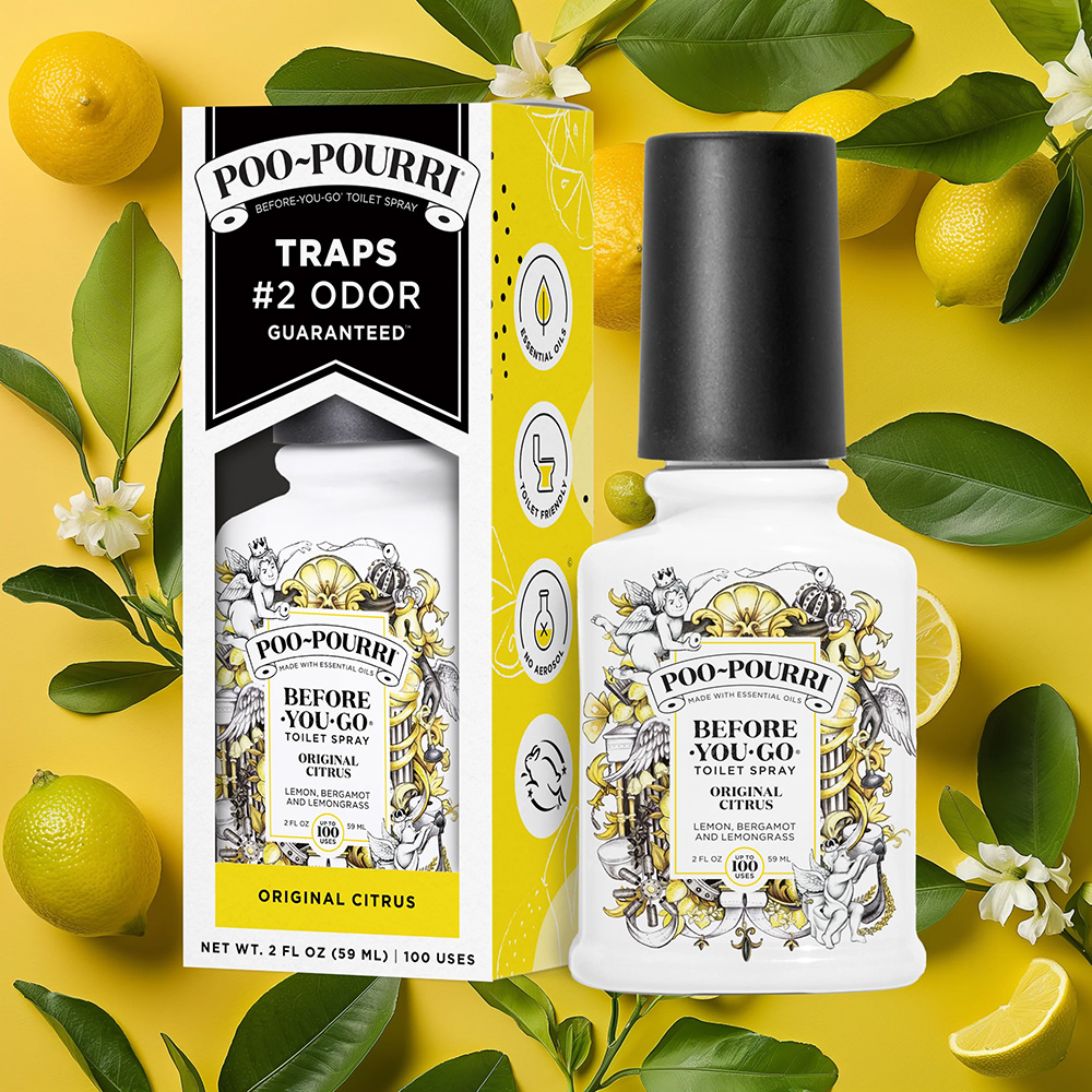 Poo-Pourri Original Citrus Toilet Spray – Odour Eliminator