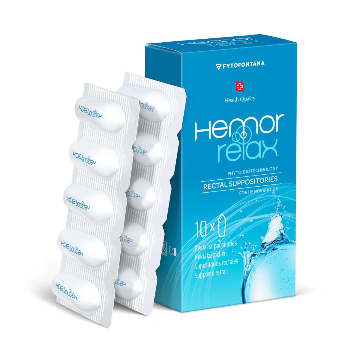 Hemorrelax Haemorrhoid Suppositories