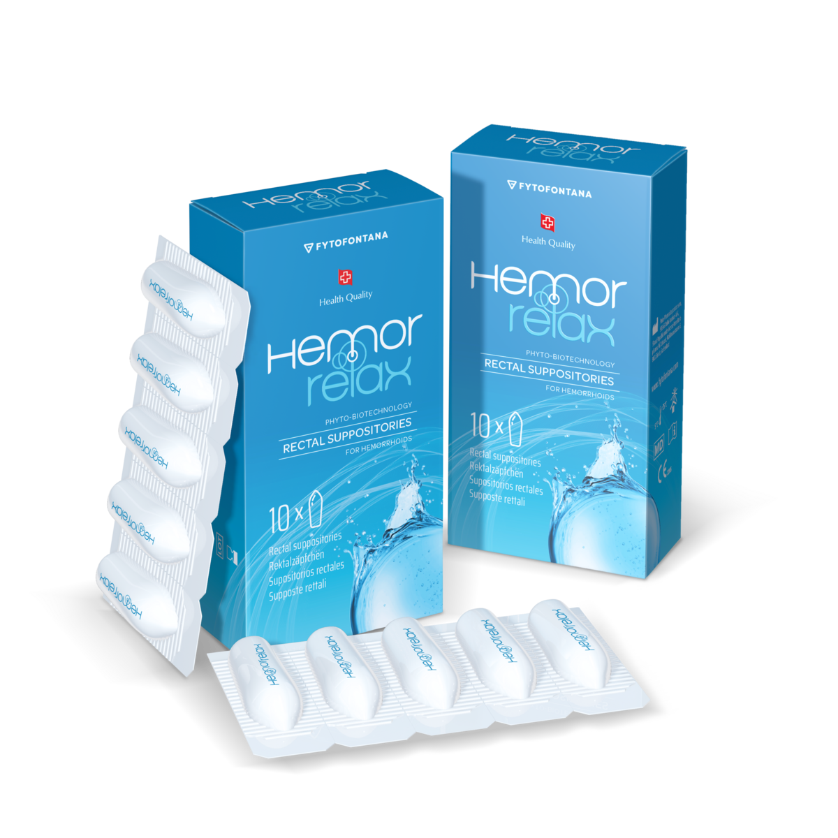 Hemorrelax Haemorrhoid Suppositories