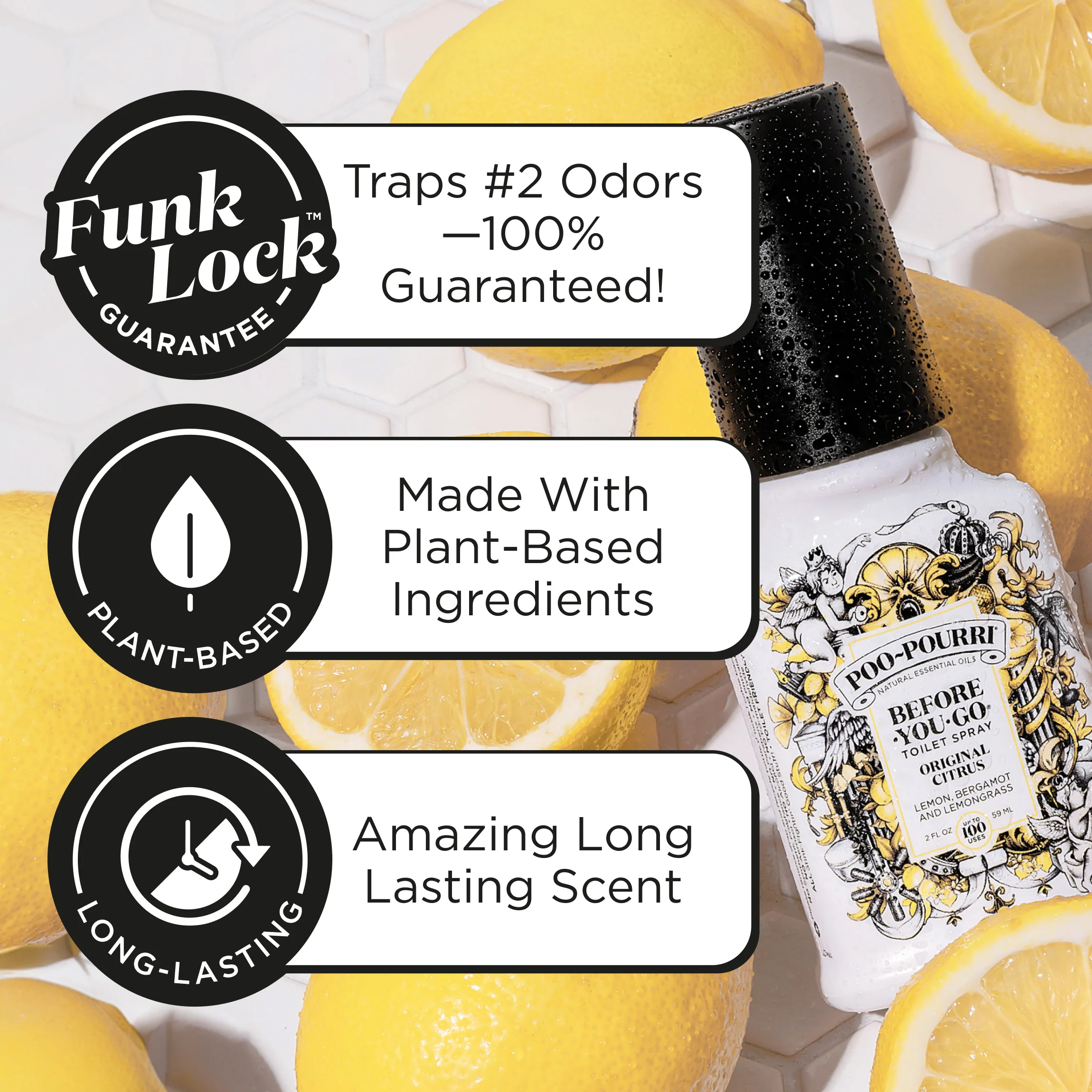 Poo-Pourri Original Citrus Toilet Spray – Odour Eliminator