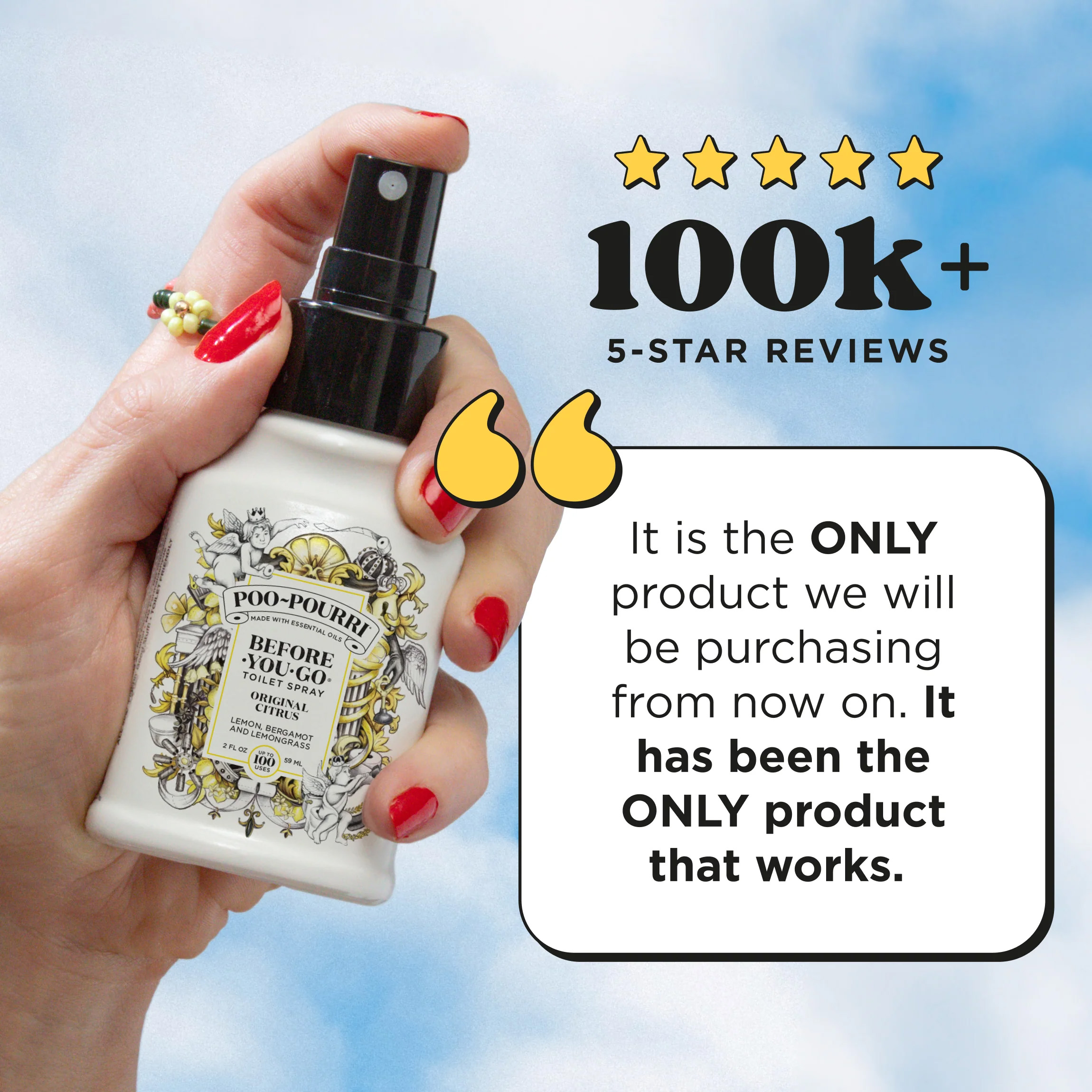 Poo-Pourri Original Citrus Toilet Spray – Odour Eliminator