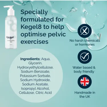 Kegel8 Pelvic Toner Conductivity Gel & Care Pack