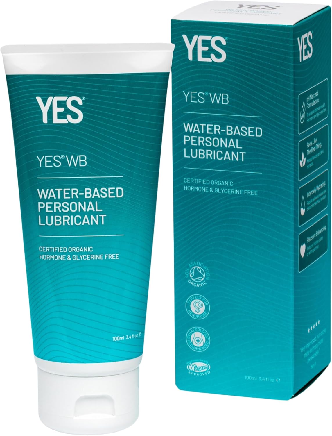 Yes Lube WB Water-Based Personal Lubricant