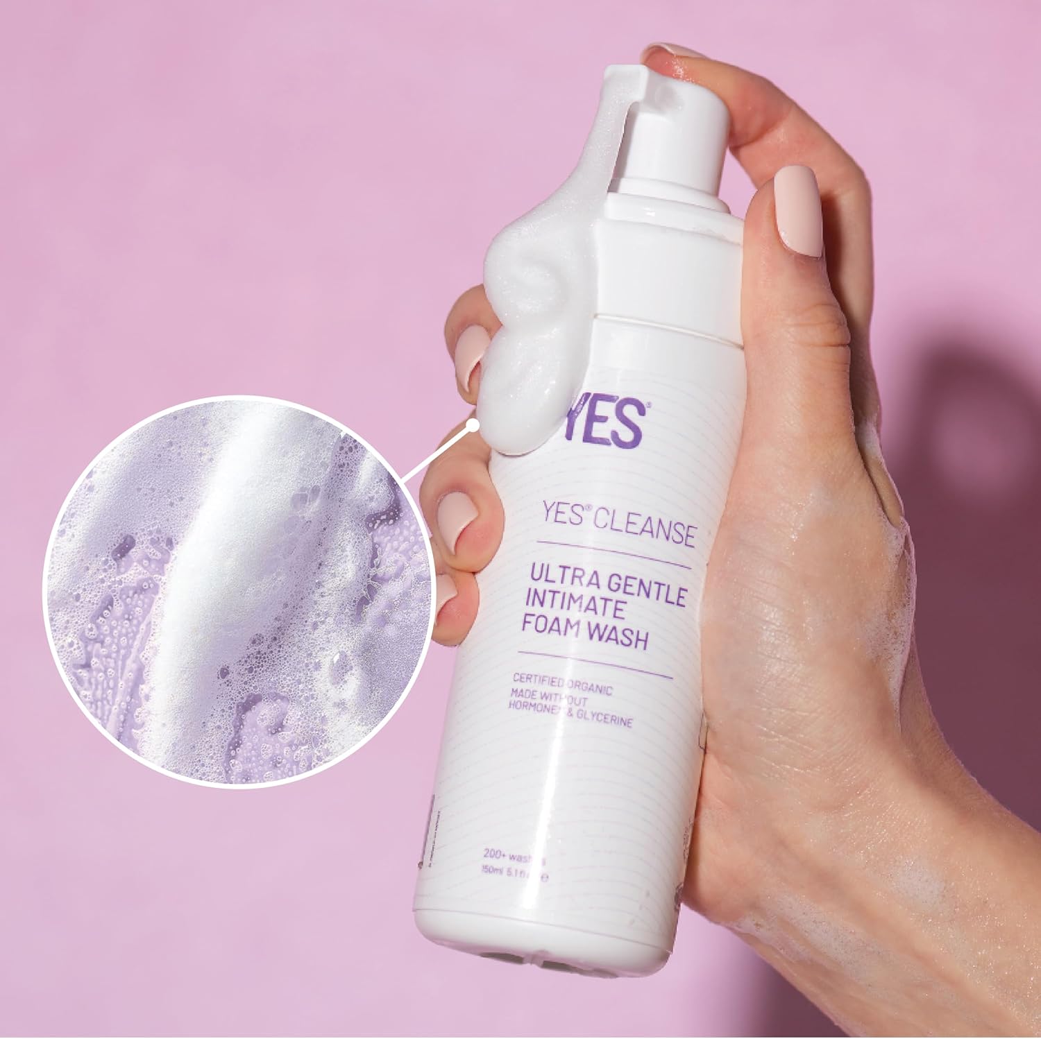 YES CLEANSE Unfragranced Intimate Wash – 150ml