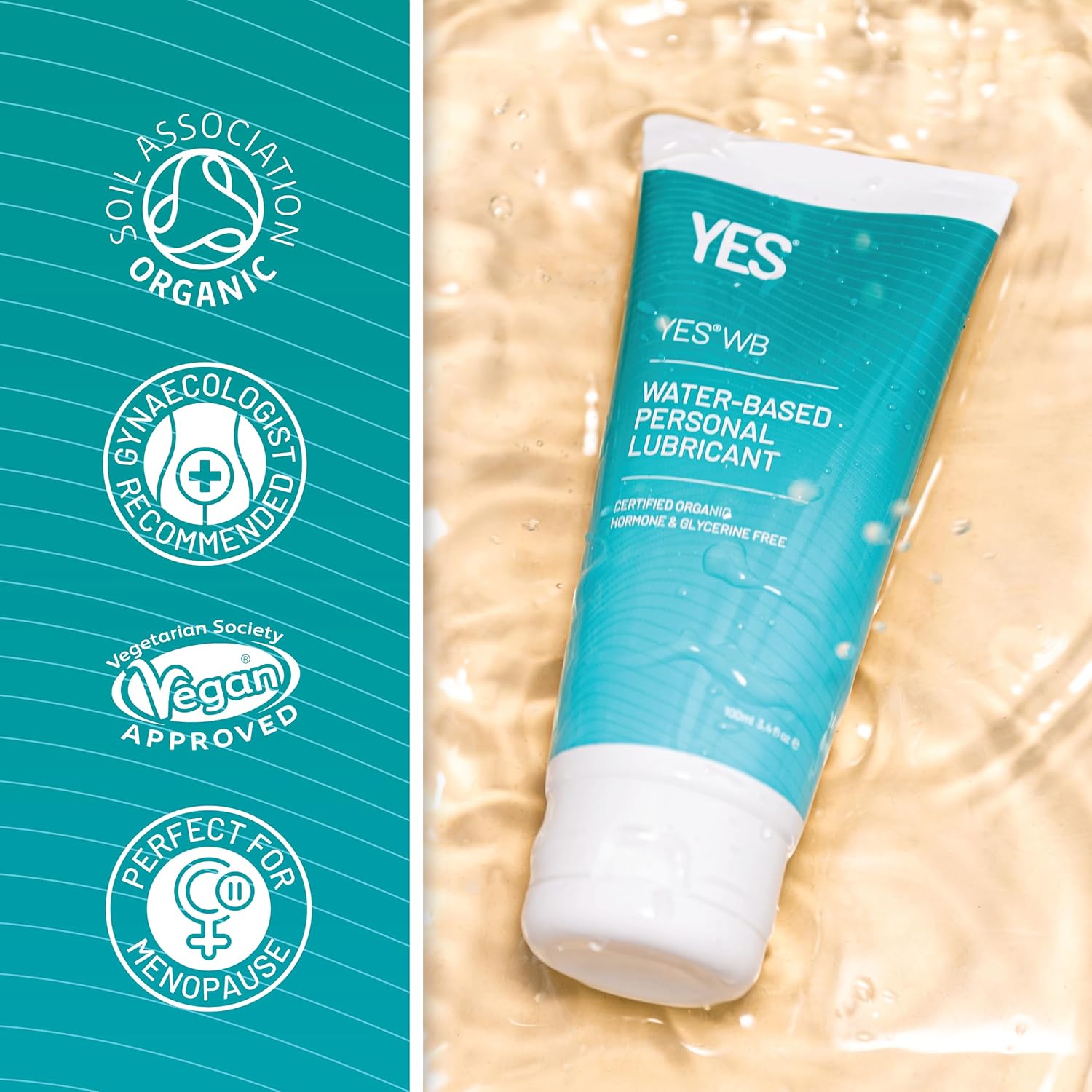 Yes Lube WB Water-Based Personal Lubricant