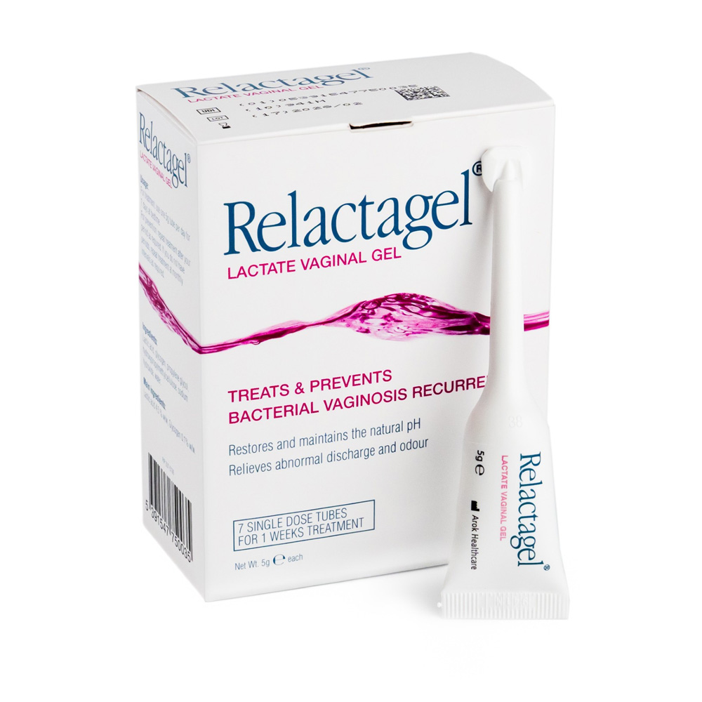Relactagel Lactate Vaginal Gel — CE Marked BV Treatment