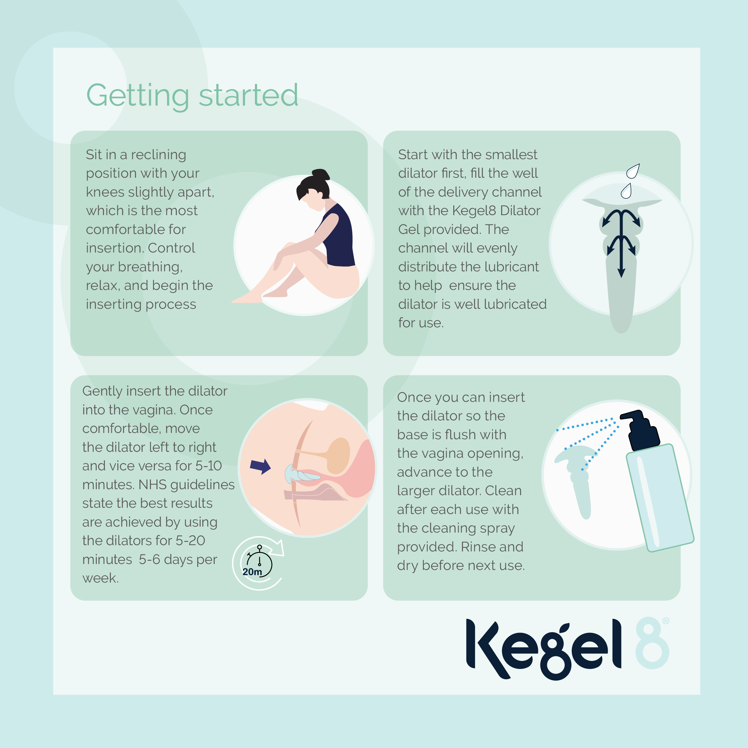 Kegel8 Vaginal Dilators