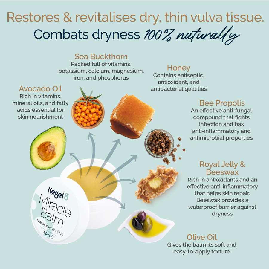 Kegel8 Miracle Balm Natural Intimate Care