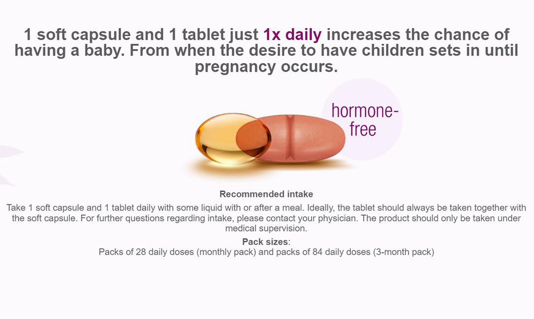 PROfertil Female Fertility Supplement — Clinically Studied
