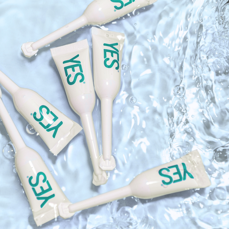 Yes Lube WB Water-Based Personal Lubricant Applicators