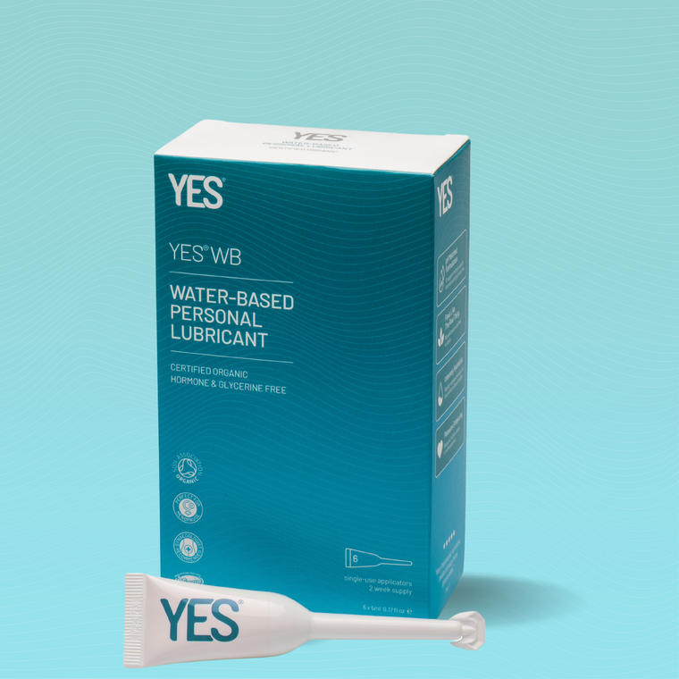 Yes Lube WB Water-Based Personal Lubricant Applicators