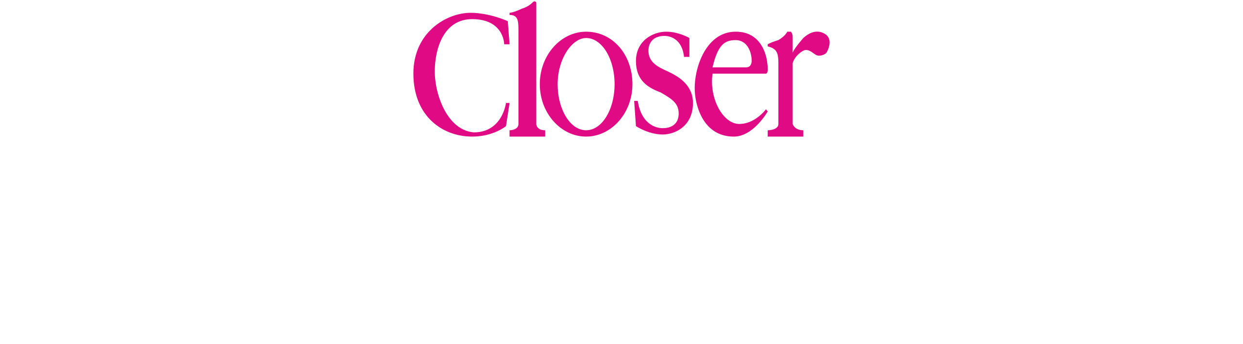 Closer Magazine Logo