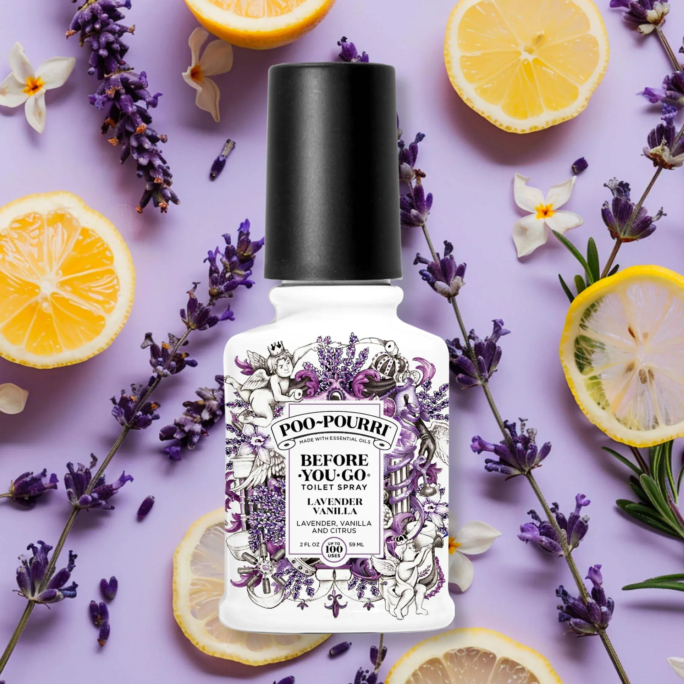 Poo Pourri Lavender Vanilla Before-You-Go Toilet Spray
