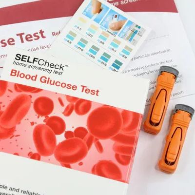 SELFCheck Blood Glucose Level Pack of 2 Tests