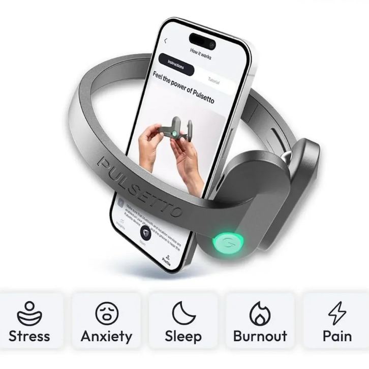 Pulsetto Lite Vagus Nerve Stimulator — Stress, Sleep & Pelvic Calm