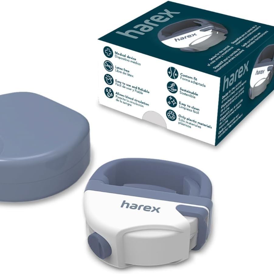 Harex Adjustable Penile Incontinence Clamp for Men