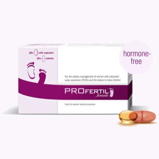 PROfertil Female Fertility Supplement — Hormone-Free, Clinically Studied