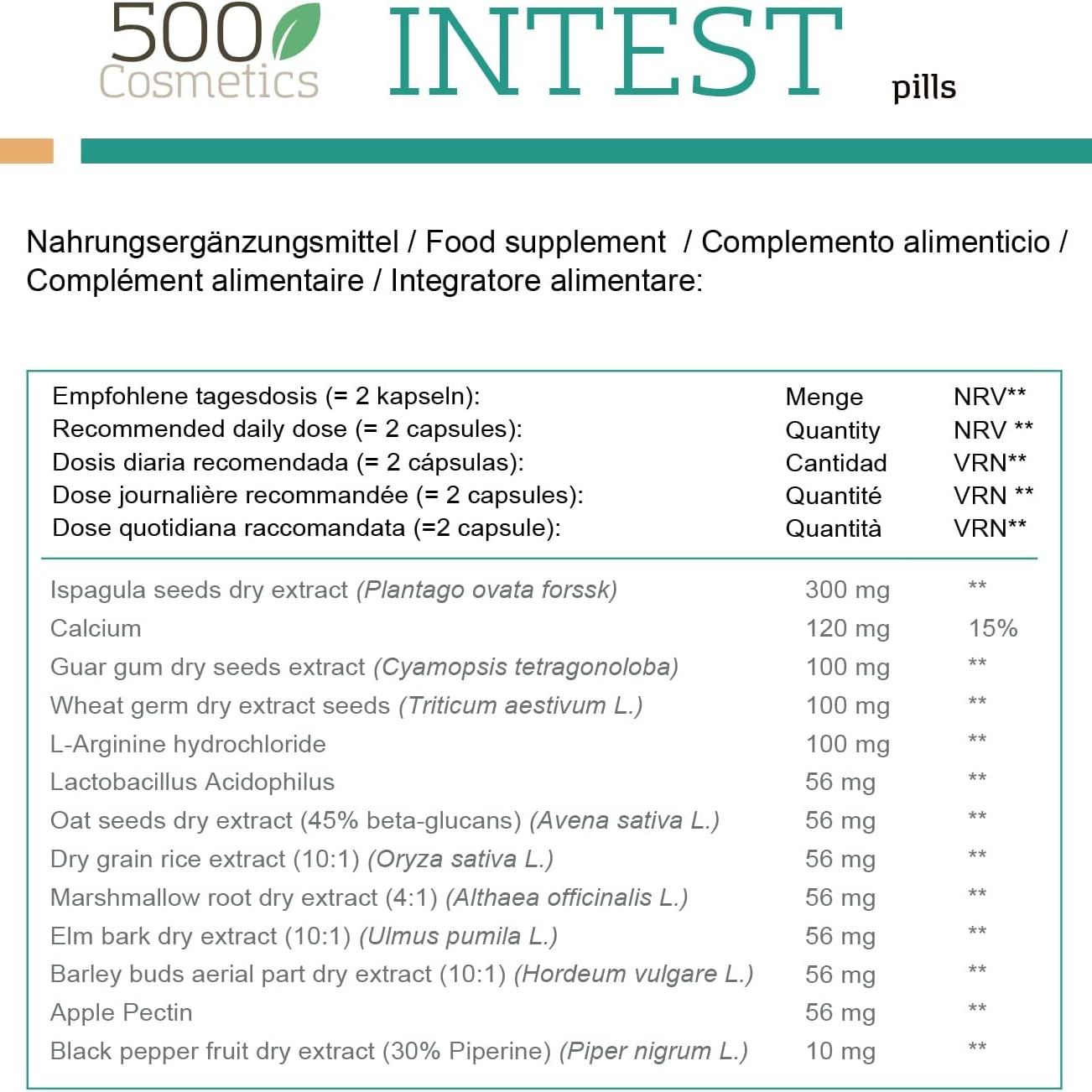 Intest Pills – Natural Support for Haemorrhoids (Piles) & Anal Fissures