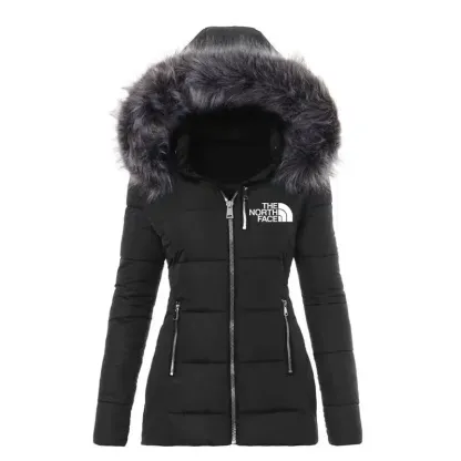 Nueva chaqueta de plumas de lujo para mujer.