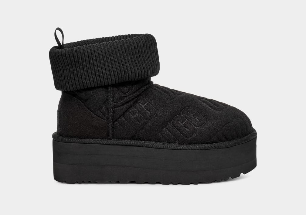 Women's Classic Mini Platform Felted