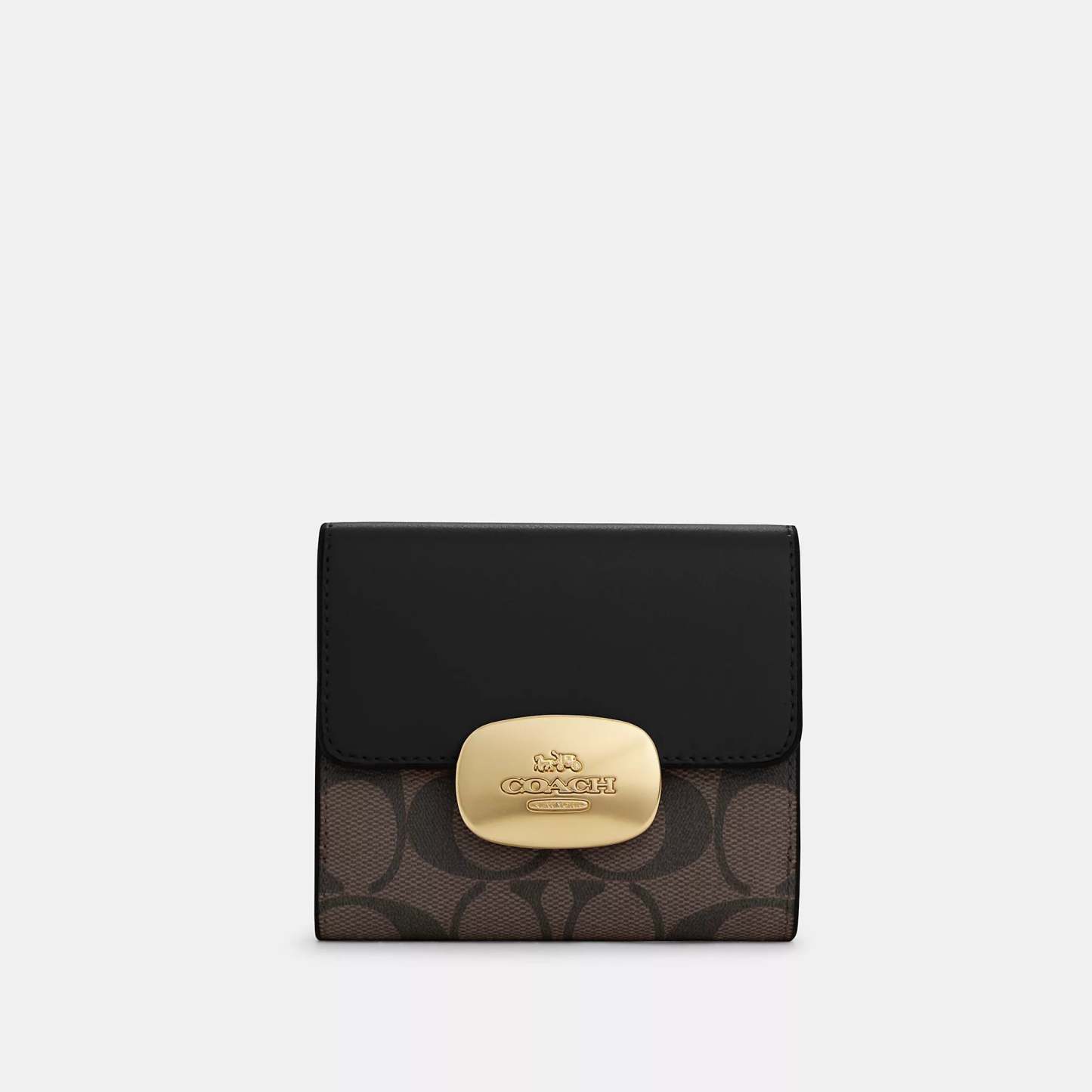 Cotthhach Outlet Eliza Small Wallet In Signature Canvas