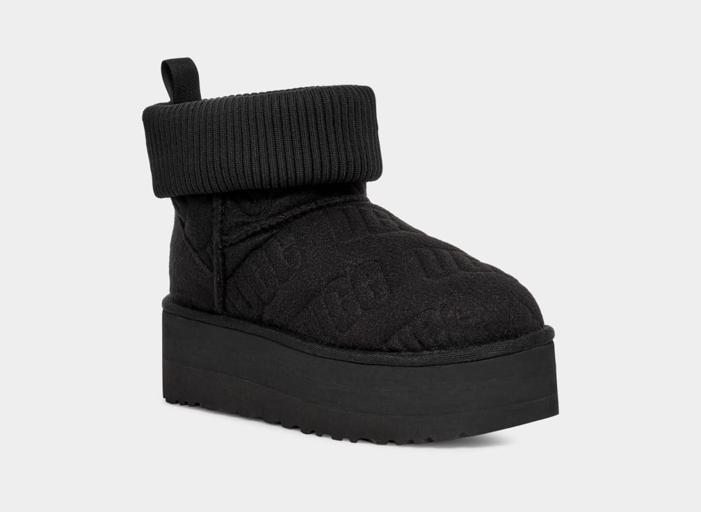 Women's Classic Mini Platform Felted
