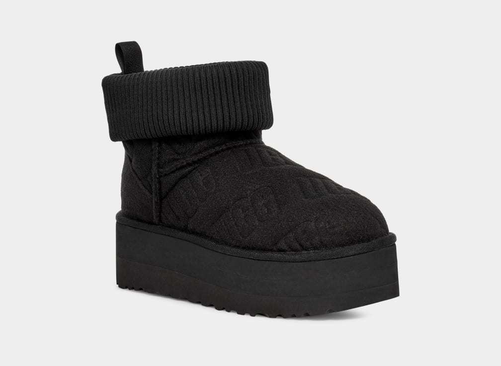 Women's Classic Mini Platform Felted