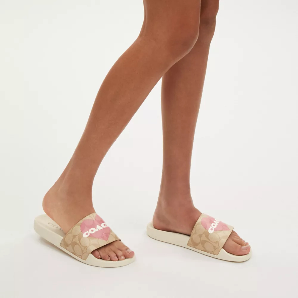 Cotthhach Uli Sport Slide In Signature Canvas With Heart