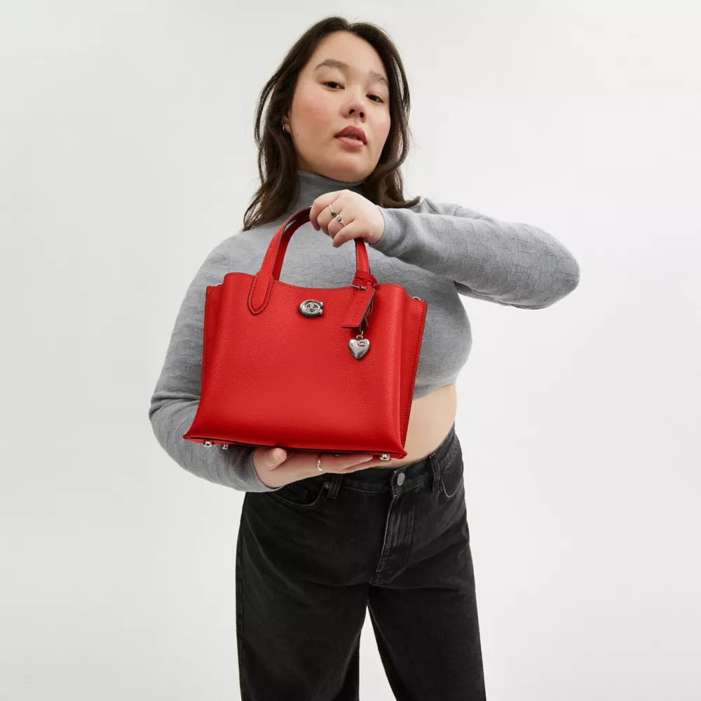 Cotthhach Willow Tote 24 With Heart Charm