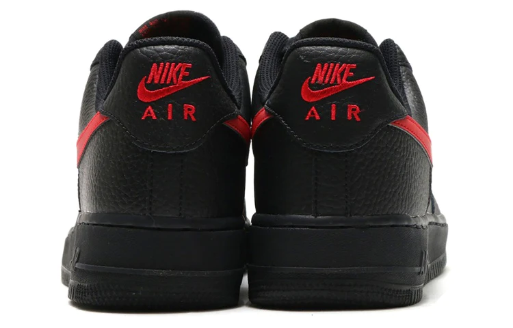 Ntthhike Air fortthhce 1 Low '07 'Black University Red'