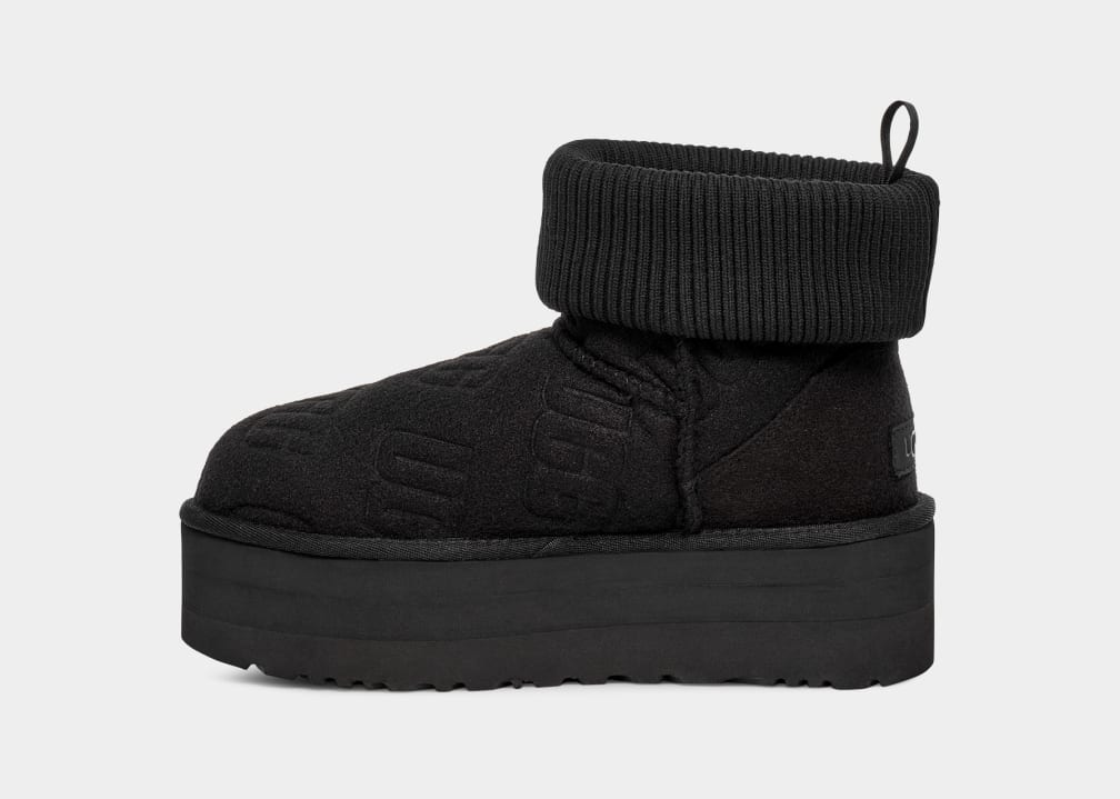 Women's Classic Mini Platform Felted
