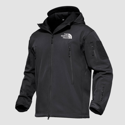 Men's Hooded Tactical Jacket Water Resistant