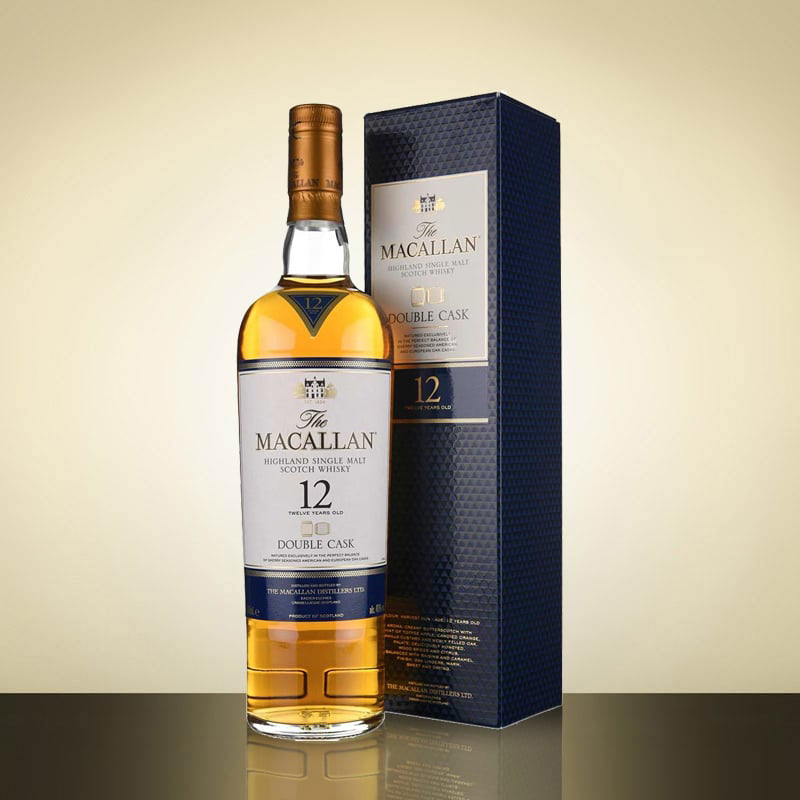 Macallan Double Cask 12 Years Whisky 700ML*2