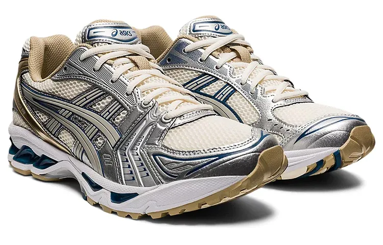 Kayano 14 'Cream Pure Silver'