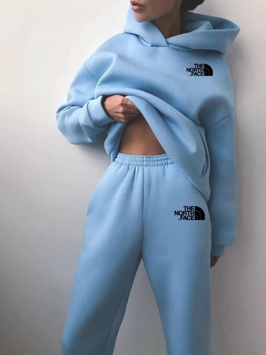 2024 TNF?-Women's Extra Large Winter Warm Tracksuit