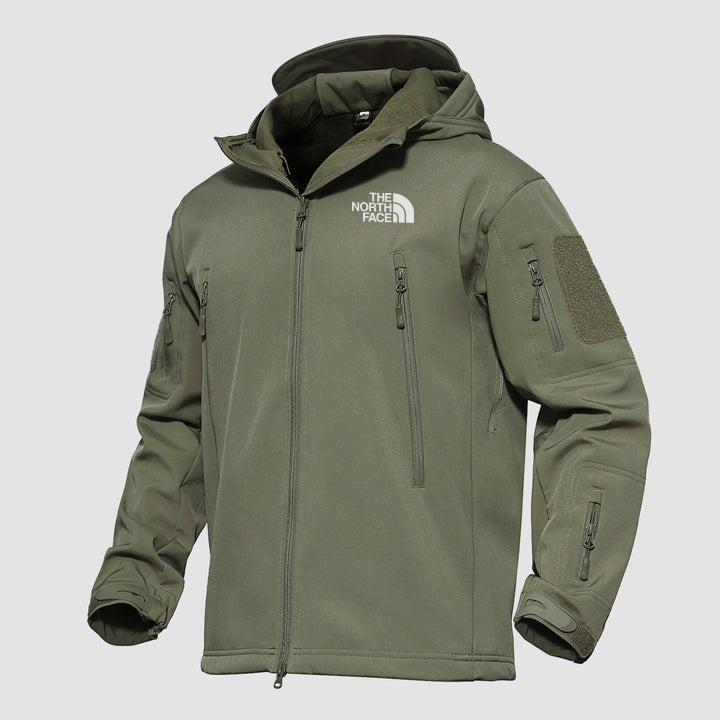 Men's Hooded Tactical Jacket Water Resistant