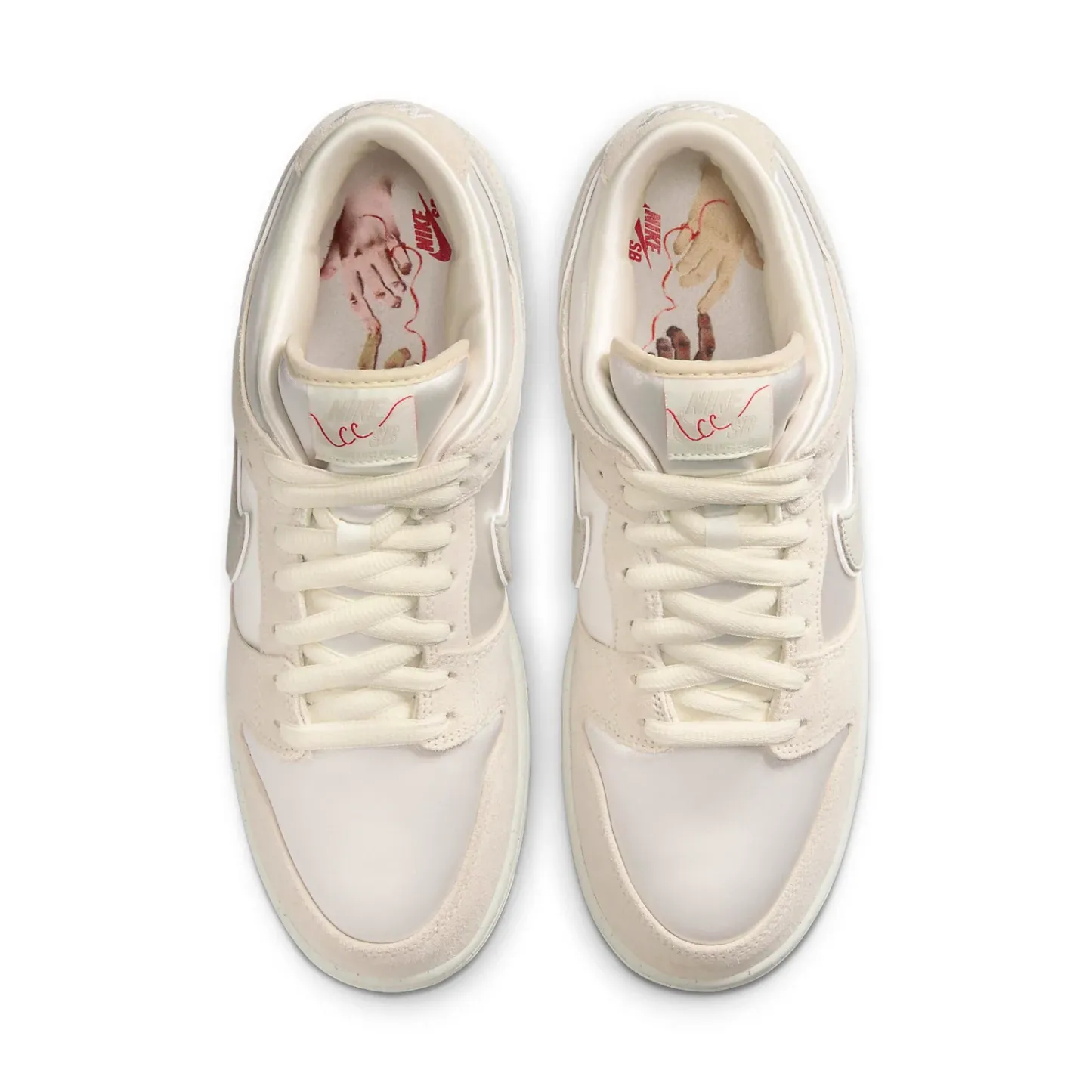 Ntthhike SB Dunk Low 'City of Love - Light Bone'