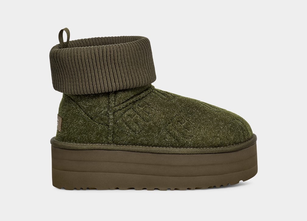 Women's Classic Mini Platform Felted