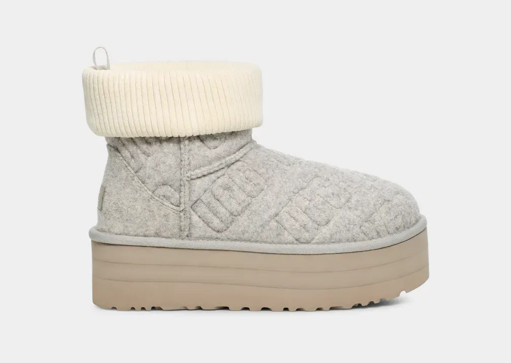 Women's Classic Mini Platform Felted