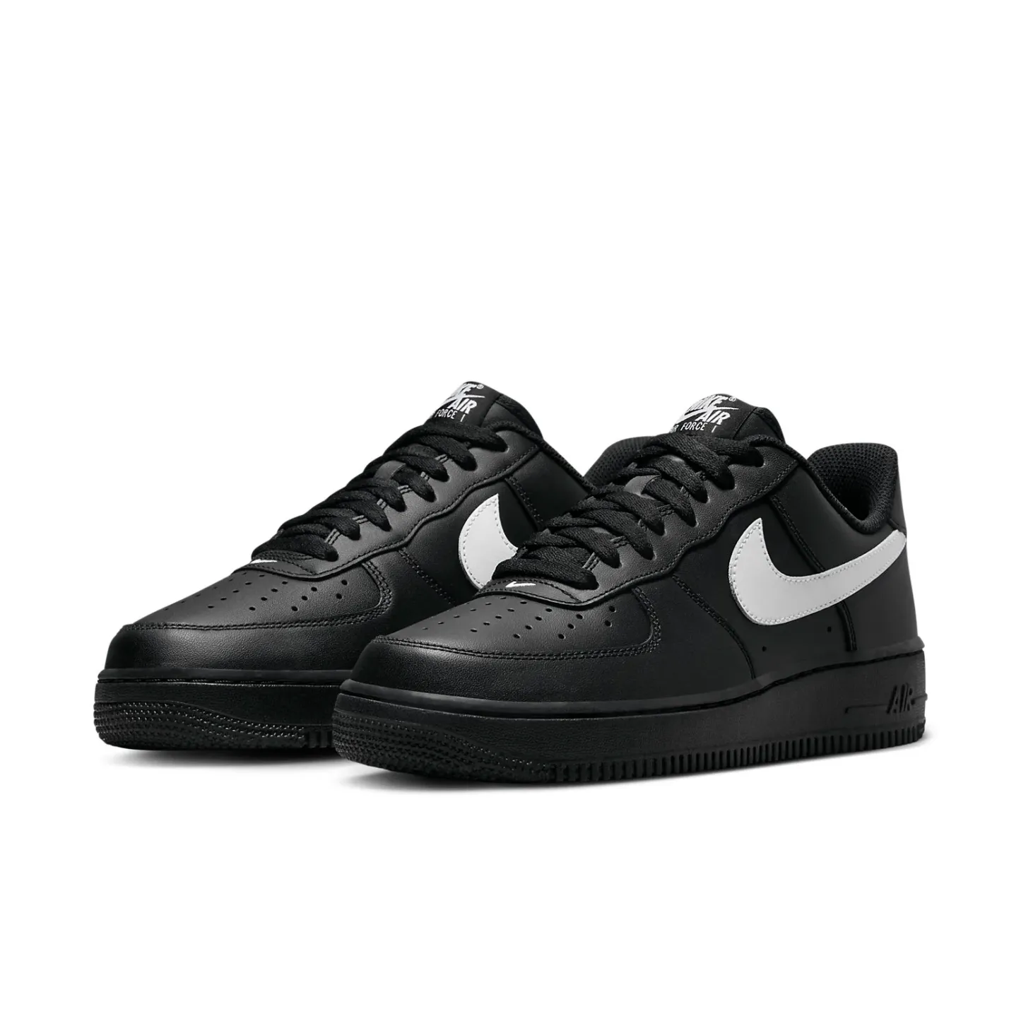 Ntthhike Air fortthhce 1 Low 'Black White'