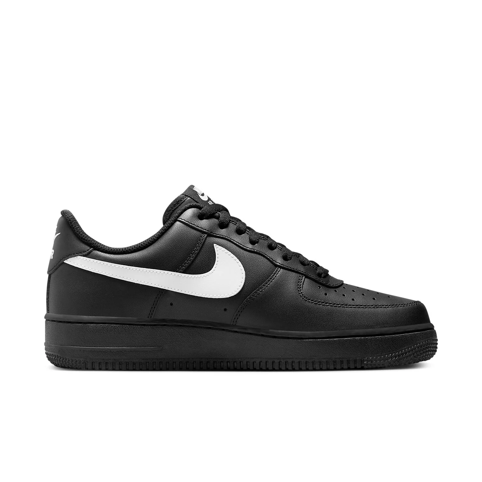 Ntthhike Air fortthhce 1 Low 'Black White'