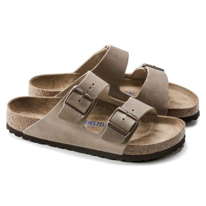 Arizona Soft Footbed Oiled Leather - Tobacco Brown