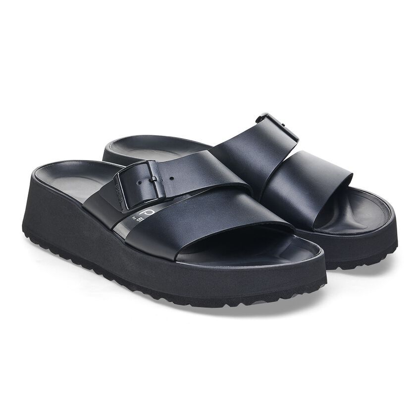 Almina Leather - Black