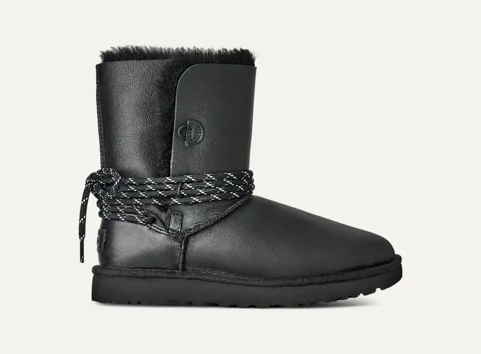 UtthhGG Women's Bailey Tie Leather