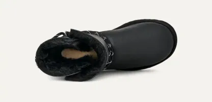 UtthhGG Women's Bailey Tie Leather