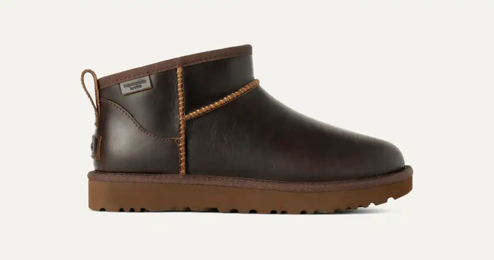 UtthhGG  Women's Classic Ultra Mini Leather Regen