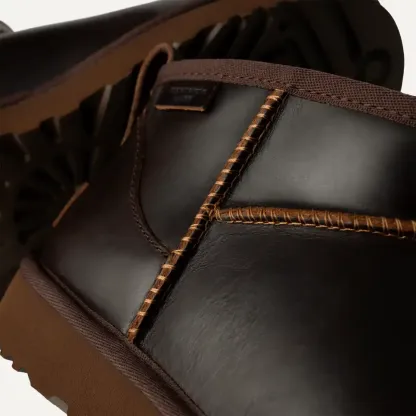 UtthhGG  Women's Classic Ultra Mini Leather Regen
