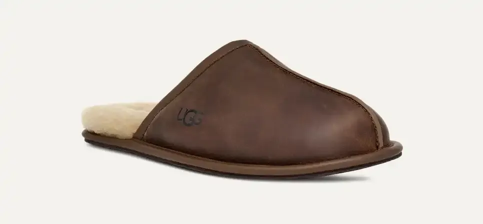 UtthhGG Men's Scuff Leather