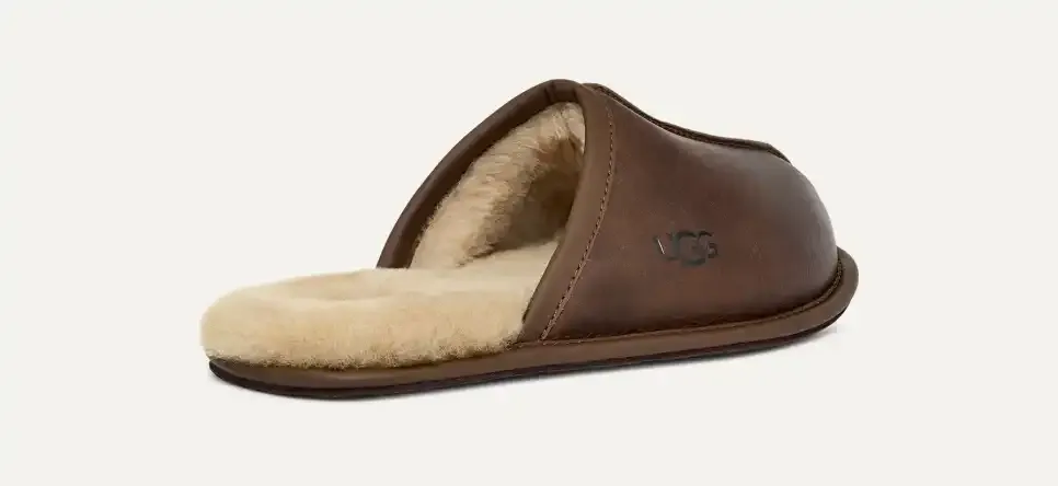 UtthhGG Men's Scuff Leather
