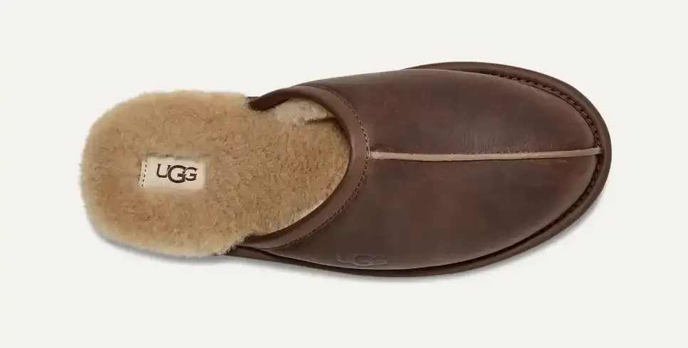 UtthhGG Men's Scuff Leather
